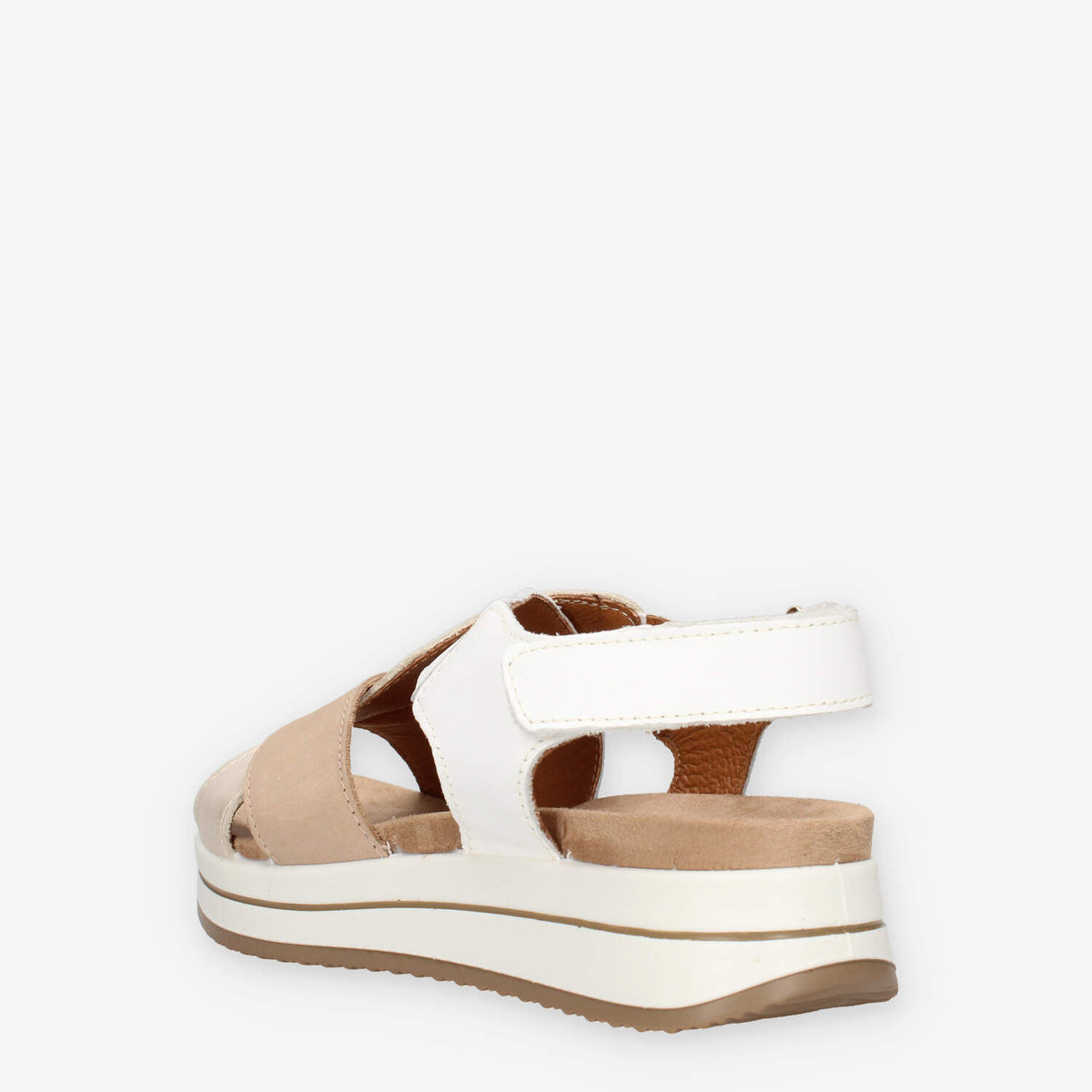Igi&Co 1174922-PLATINO/BIANCO Sandali beige platino e bianchi da donna