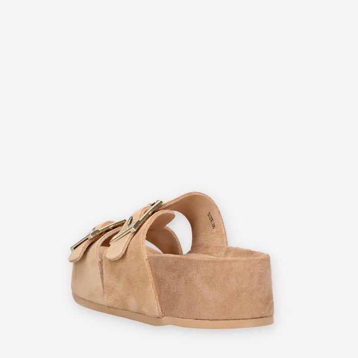 Colors of California HC.DUNE02-CAM Sandali scalzati beige da donna
