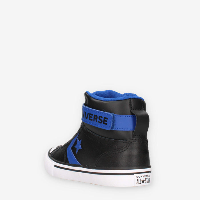 Converse A13077C Pro Blaze Strap Hi Sneakers alte nere e blu