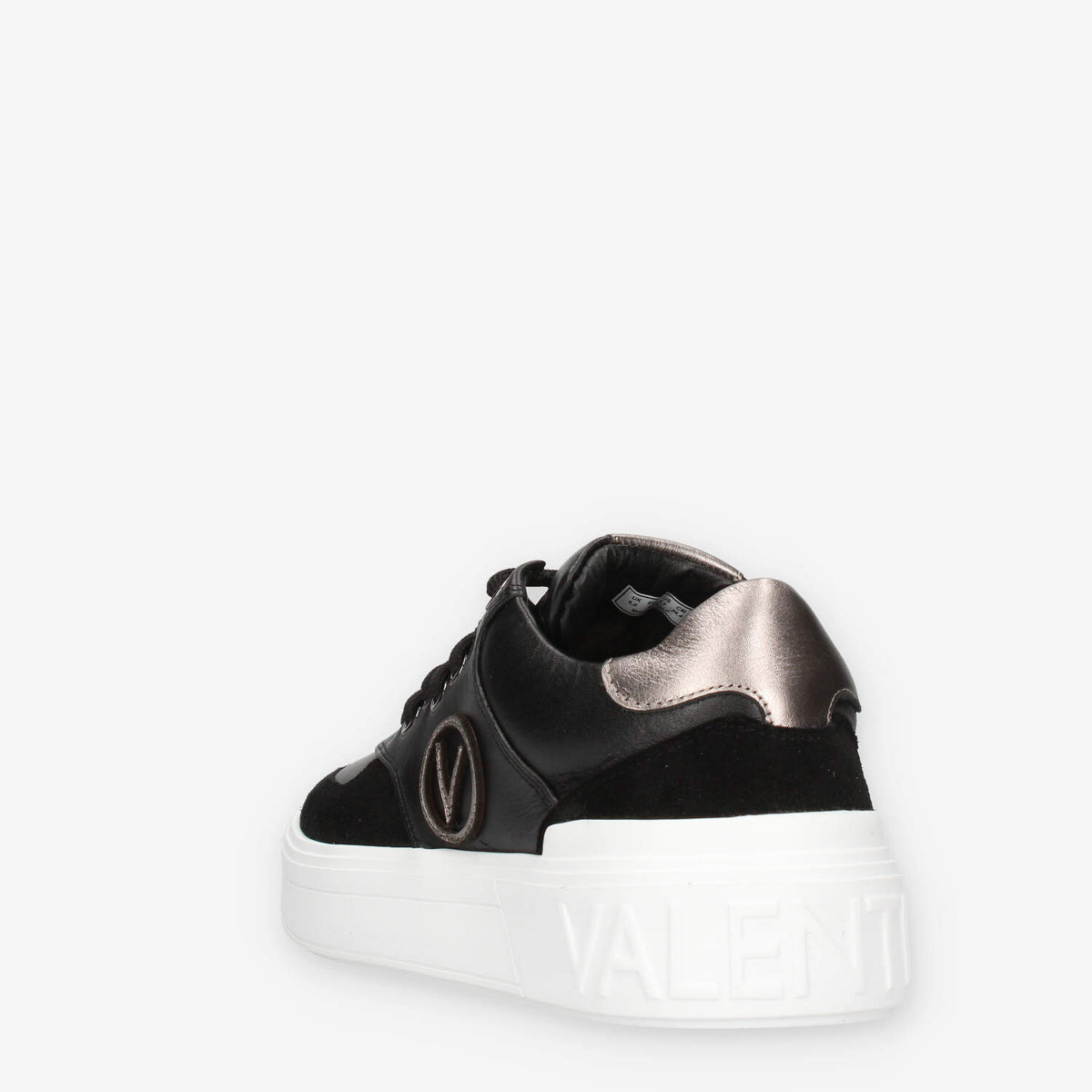 Valentino 91R2101VIT-BLACK-GUNM Sneakers nere da donna