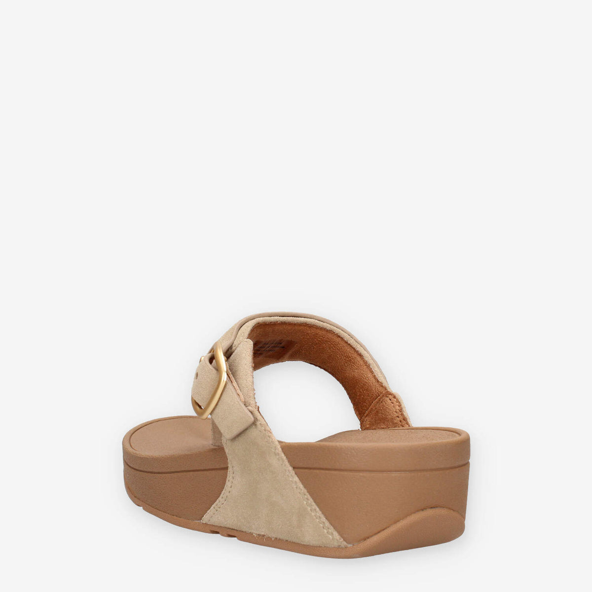 Fit Flop A4J-923 Lulu Sandali infradito beige in camoscio con fibbia