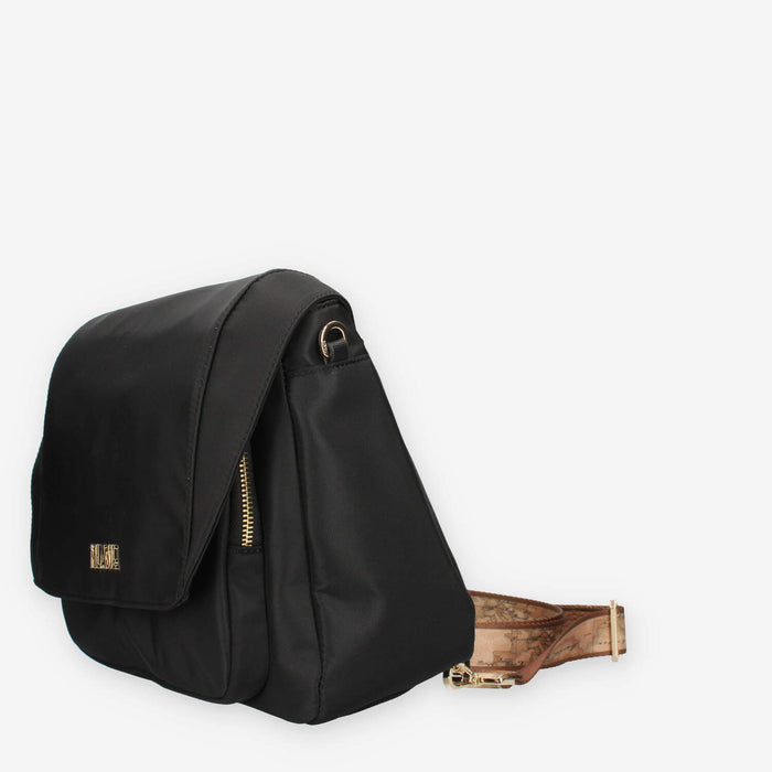 Alviero Martini Prima Classe LLD20-9762-0001 Borsa a tracolla nera e Geo Classic