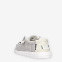 Hey Dude HD.41898-1SZ Wally Stretch Sox Slip On grigie da uomo