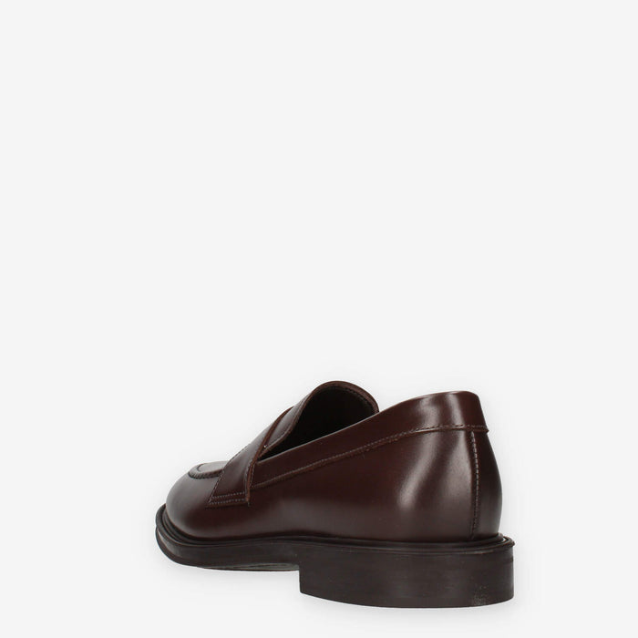 Frau 71L1-MULB TOLEDO Mocassini marroni da uomo