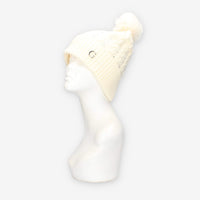 Guess AW5385-POL01-WHI KNITTED BEANIE