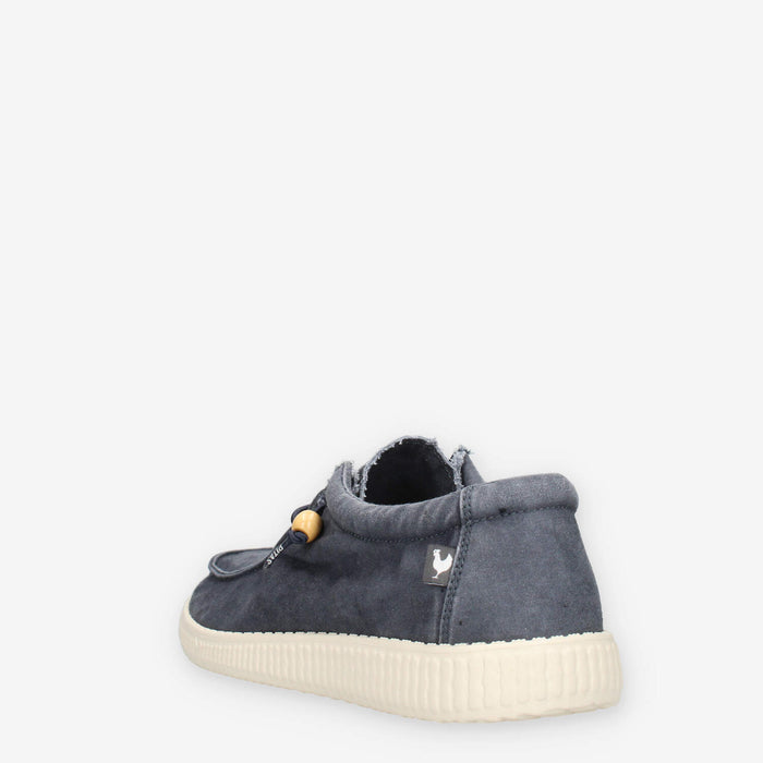 Walk in Pitas WP150-WALLABI-WASHED-15PER Slip on blu da uomo