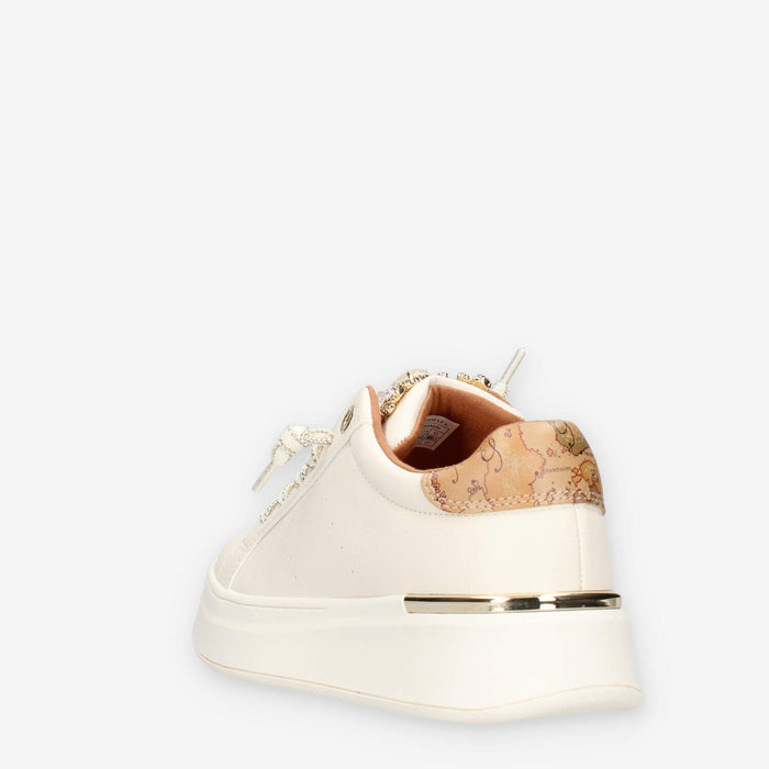 Alviero Martini Prima Classe N2269-0289-A630 Sneakers linea Junior beige e Geo Classic