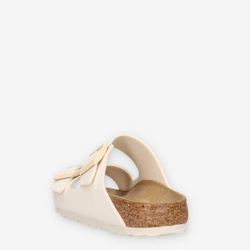 1027339-EGGSHELL Birkenstock Arizona BS Sandali scalzati bassi panna (calzata stretta)