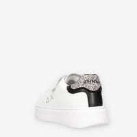Sun 68 Z45429K-0144BIANCO/ARGENTO GIRL'S GRACE LEATHER (KID)