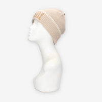 Alviero Martini Prima Classe KC059-1760-0927 Cappello beige con logo Geo Classic