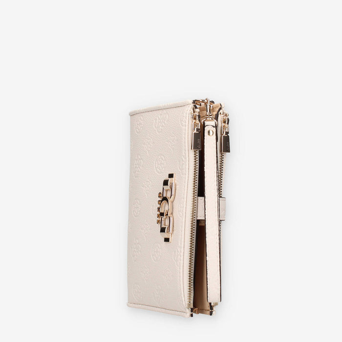 Guess SWPD99-16157-STL ANISE SLG DBL ZIP ORGANIZER