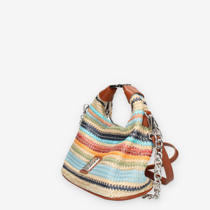 Refresh 183393-AZUL Borsa a tracolla azzurra