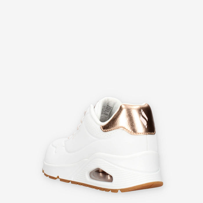 Skechers 155196-WHT UNO - SHIMMER AWAY