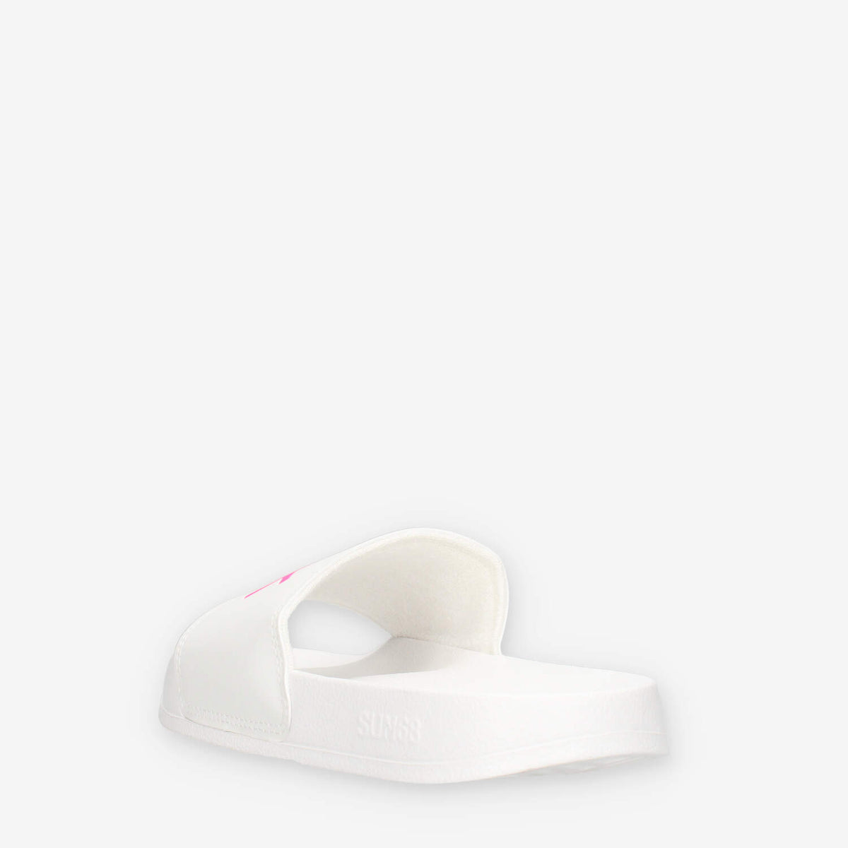 Sun 68 X36210-01BIANCO SLIPPERS LOGO Ciabatte bianche da nonna