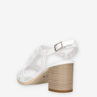 Nero Giardini E615860D-707 Sandali bianchi da donna