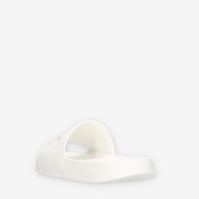 Sun 68 X35204-01BIANCO SLIPPERS LOGO