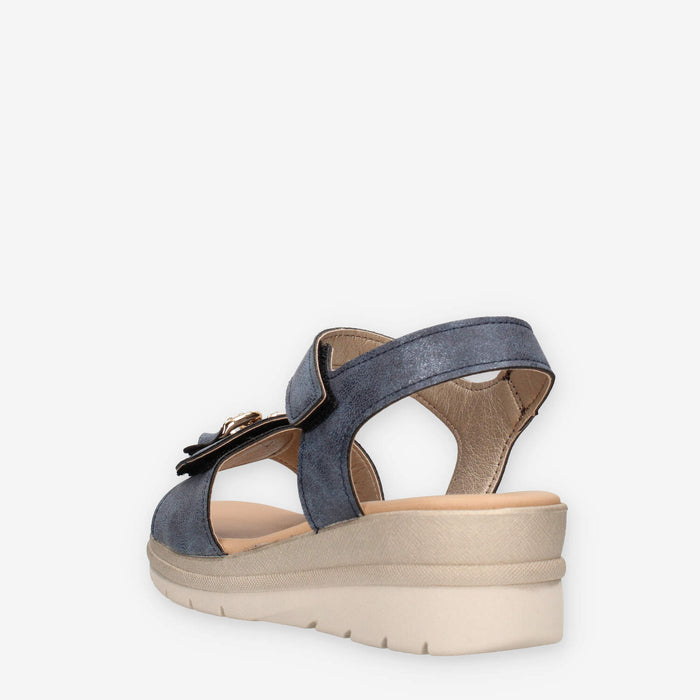 Valleverde 55566-BLU Sandali blu da donna