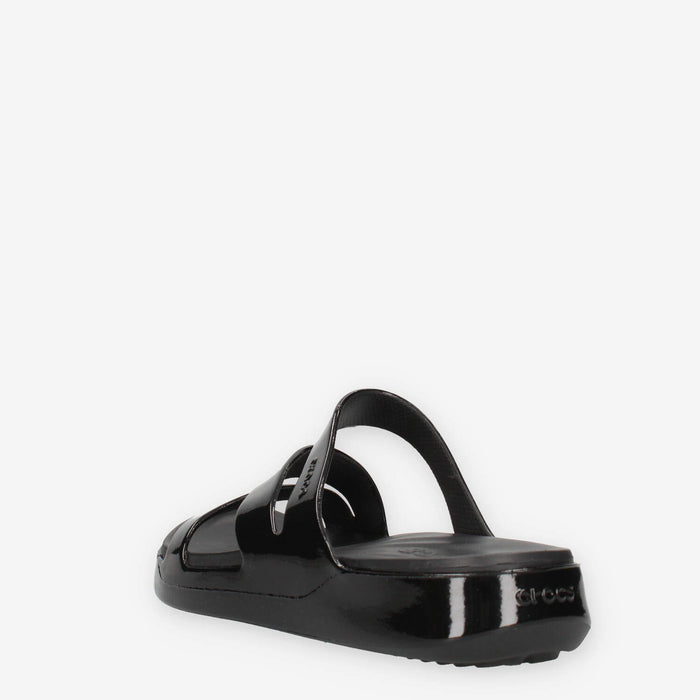 Crocs CR.211296-BLK Getaway Patent Strappy W
