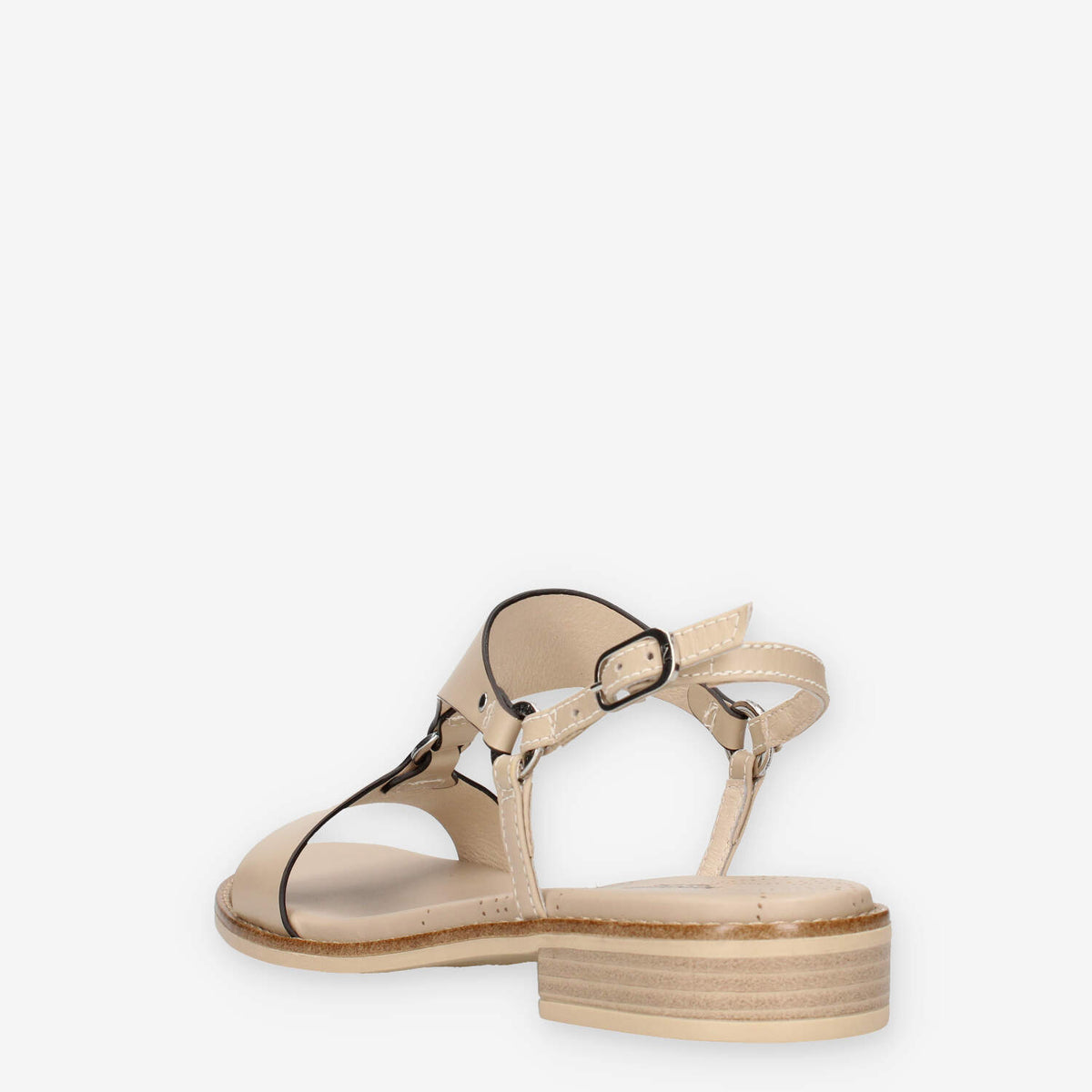 Nero Giardini E513420D-453 Sandali bassi beige da donna