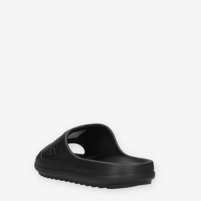 Sun 68 X36112-11NERO SLIPPERS MONOBLOCK LOGO Ciabatte nere da uomo