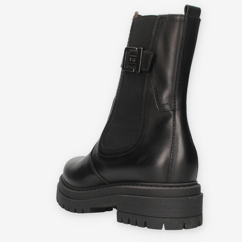 Nero Giardini I514830D-100 Stivaletti neri da donna