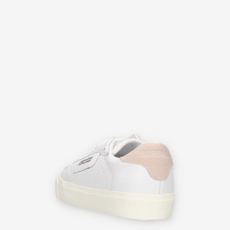 Superga Sneakers bianche e rosa da donna