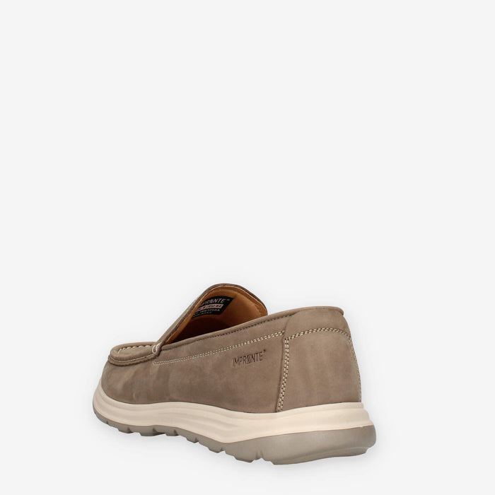 Impronte IM61050A-029 TORCELLO Mocassini taupe da uomo