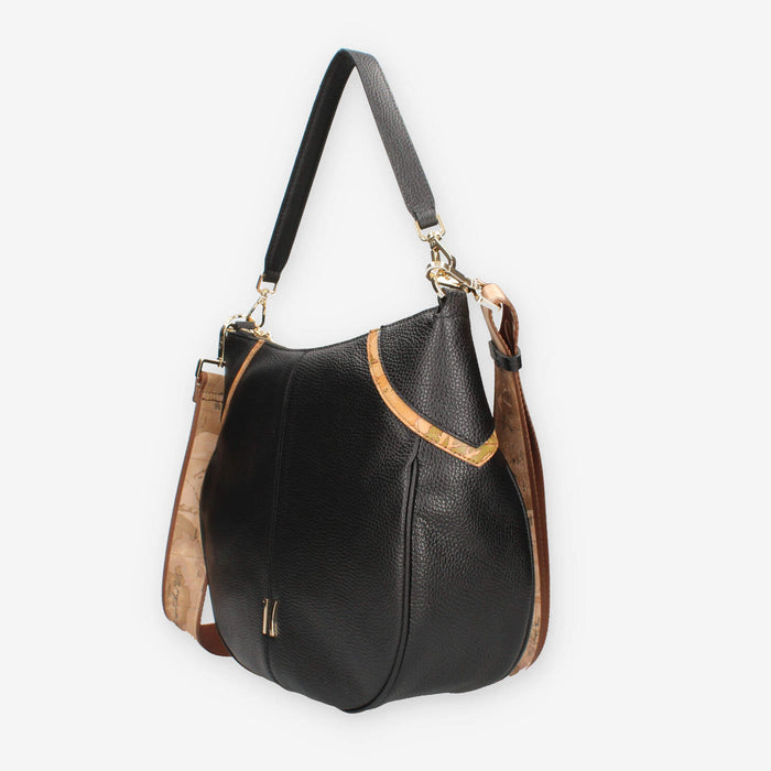 Alviero Martini Prima Classe LLD51-8630-0001 Borsa a spalla nera e Geo Classic