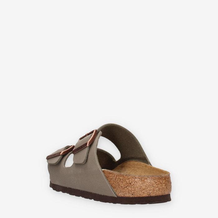 Birkenstock 0151213-STONE Arizona BS Sandali scalzati bassi stone (calzata stretta)
