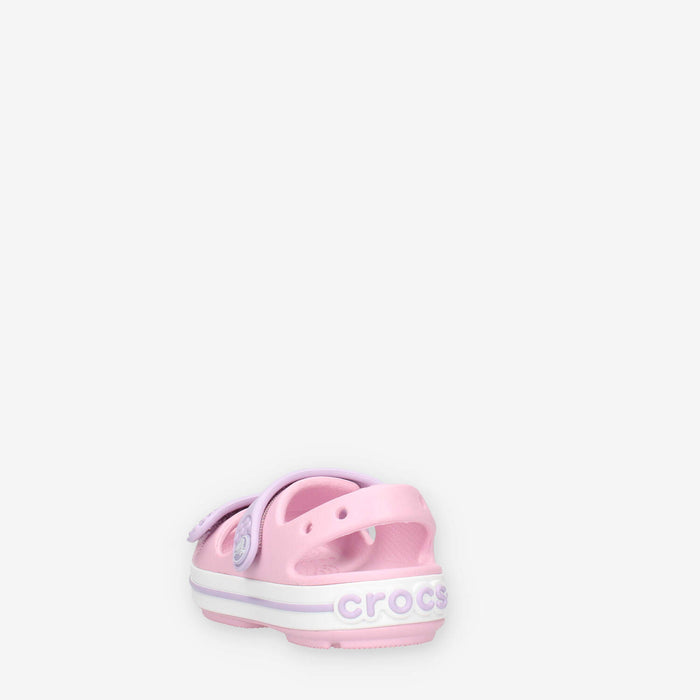 Crocs CR.209424-BALV Sandali rosa e lavanda da bimba