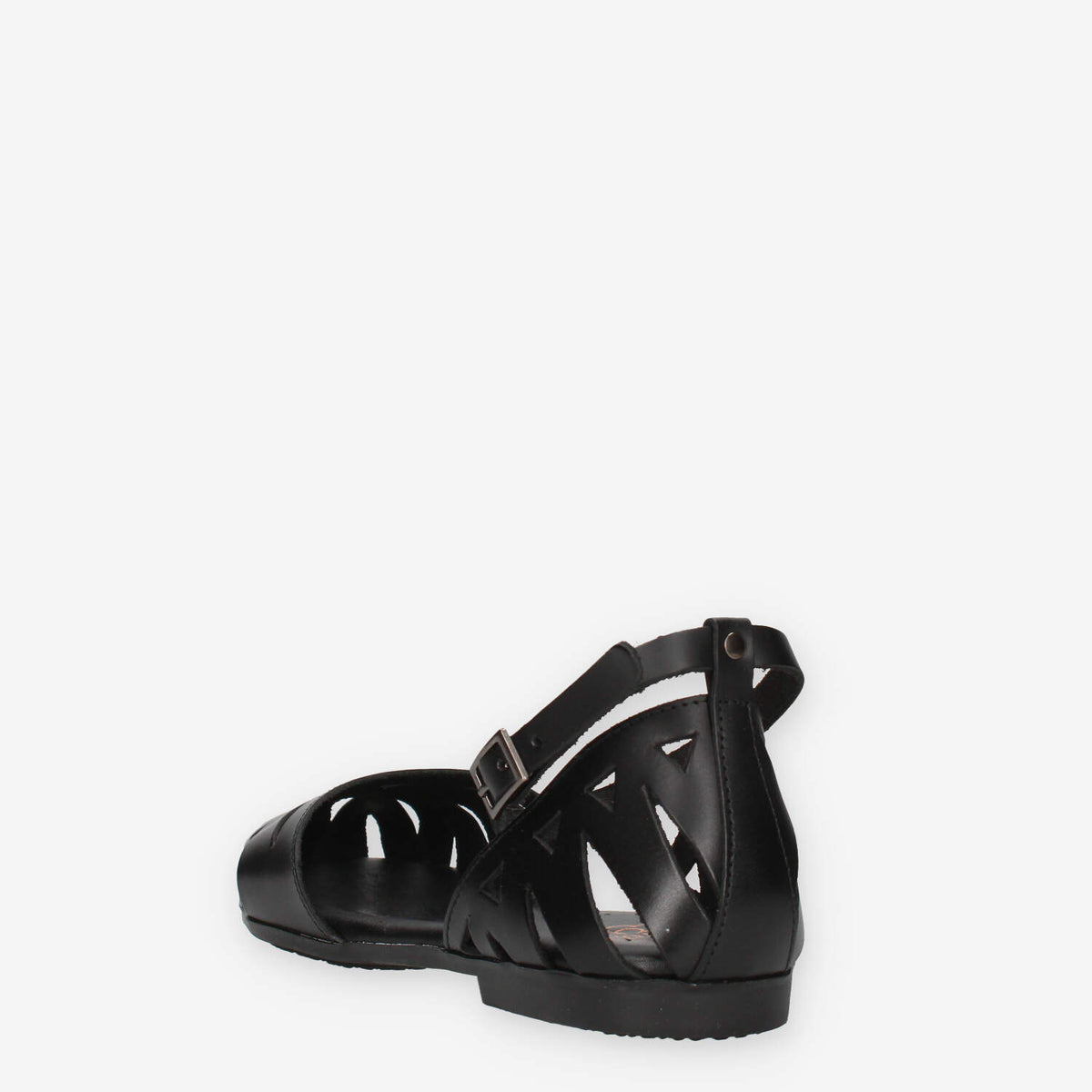 Porronet 3200-NEGRO Sandali bassi neri da donna