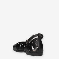 Porronet 3200-NEGRO Sandali bassi neri da donna