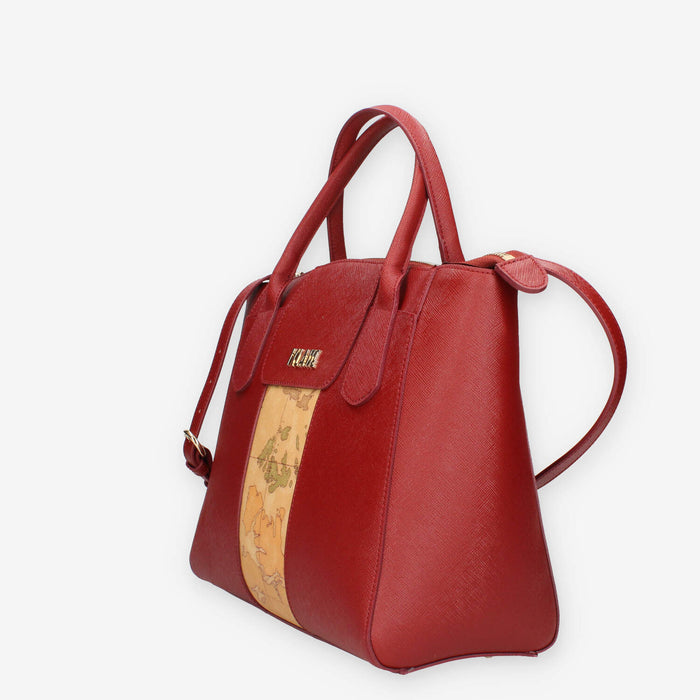 Alviero Martini Prima Classe LLD25-9407-0313 Borsa a mano rossa e Geo Classic