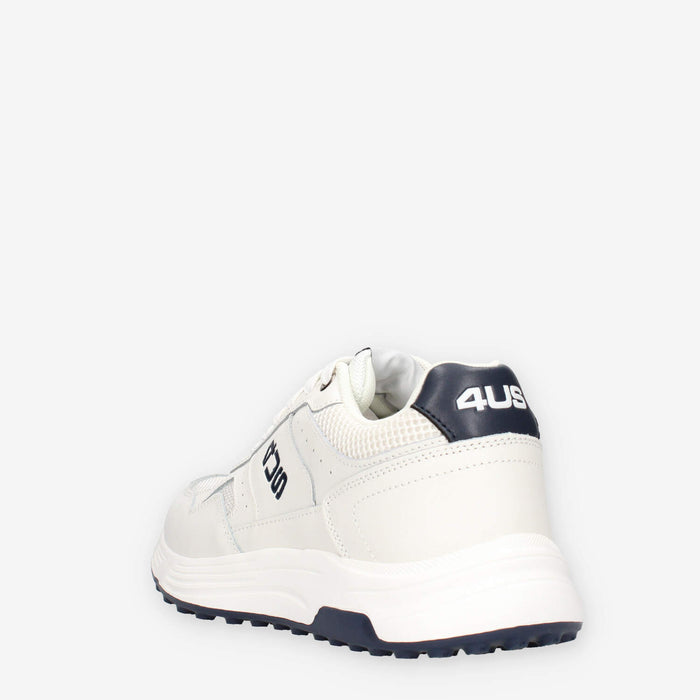 4 US by Paciotti 4US-14-WHITE Sneakers bianche da uomo