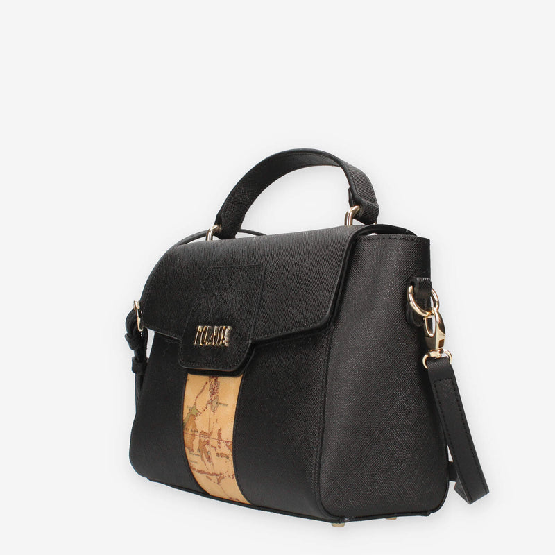 Alviero Martini Prima Classe LLD29-9407-0001 Borsa a mano nera e Geo Classic