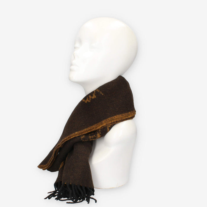 Alviero Martini Prima Classe KS606-1803-0500 Sciarpa rettangolare testa di moro