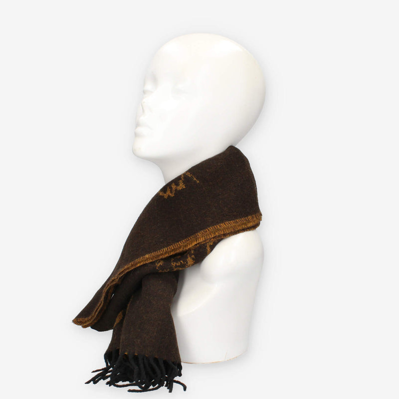 Alviero Martini Prima Classe KS606-1803-0500 Sciarpa rettangolare testa di moro