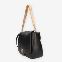 Alviero Martini Prima Classe LLD54-M631-0001 Borsa a tracolla nera e Geo Classic