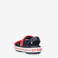Crocs CR.209423-NAVR Sandali blu e rossi da bimbo