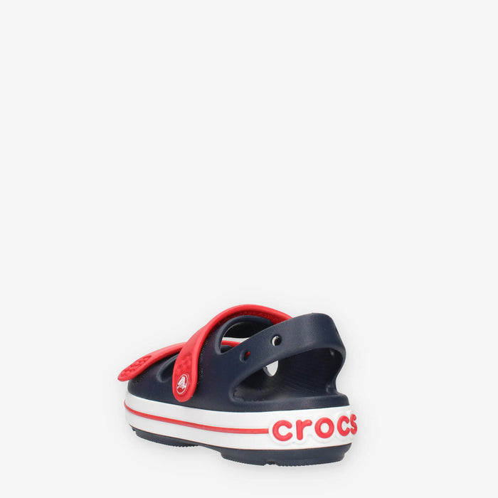 CR.209423-NAVR Crocs Crocband cruiser Sandali blu e rossi da bimbo