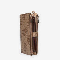 Guess SWSO74-59157-LGW LAUREL II SLG DBL ZIP ORGNZR