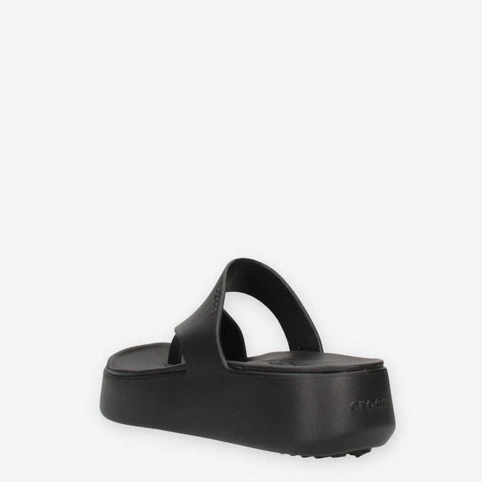 Crocs CR.210834-BLK Getaway Platform Toe Loop W