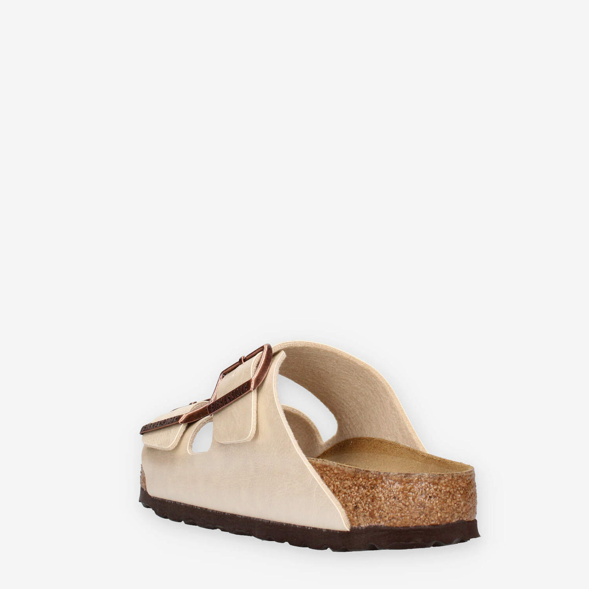 Birkenstock 1009921-PEARL-WHITE Arizona BS Sandali scalzati bassi bianco perla (calzata stretta)