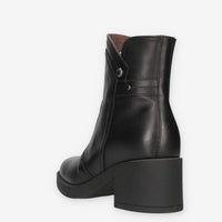 Nero Giardini I513873D-100 Stivaletti neri con tacco