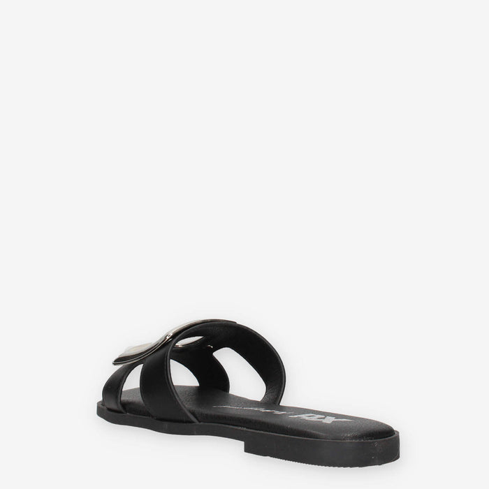 Xti Tentations 145487-NEGRO Sandali scalzati neri bassi da donna