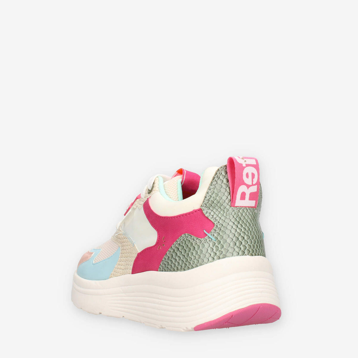 Refresh 172853-FUCSIA Sneakers fuxia multicolore da donna