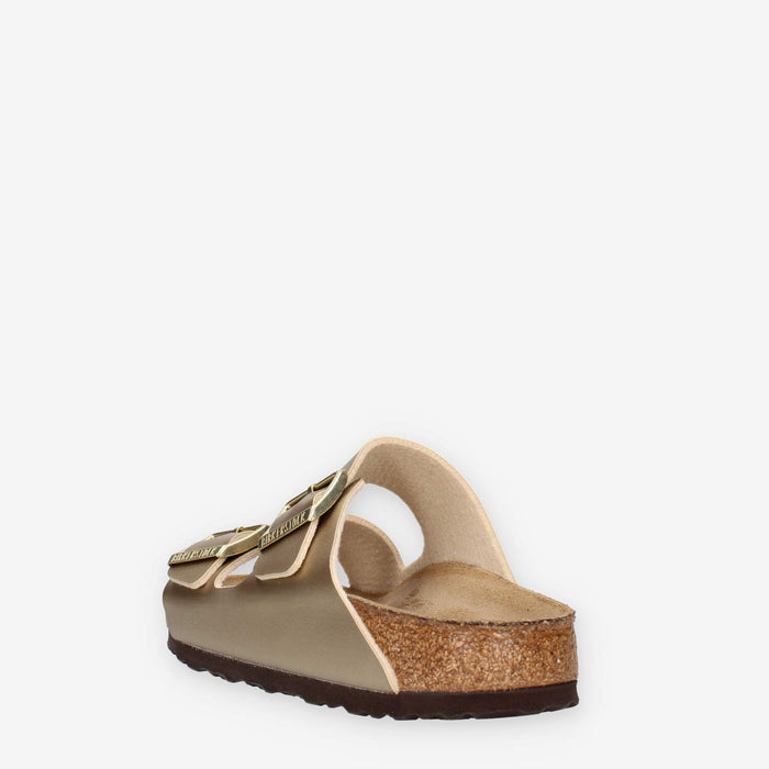 Birkenstock 1016111 Arizona BS Sandali scalzati bassi oro (calzata stretta)