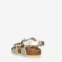 Birkenstock 1029540 Rio AS Kids Sandali oro da bimba (calzata stretta)