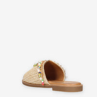 O-Joo OL61511A-026 MILEY CARRIBEAN Sandali scalzati beige da donna