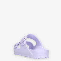 Birkenstock 1017046 Arizona Eva Sandali scalzati viola (calzata stretta)